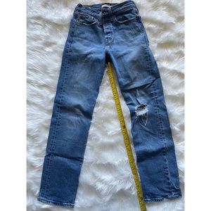 Levis Wedgie Straight Premium Quality: Sz: 24x28